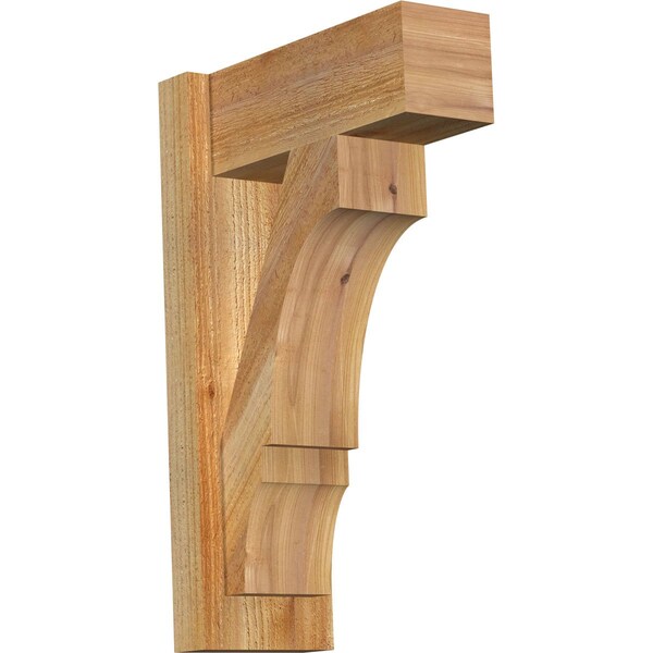 Ekena Millwork Balboa Block Rough Sawn Outlooker, Western Red Cedar, 6"W x 14"D x 22"H OUT06X14X22BOA05RWR - main